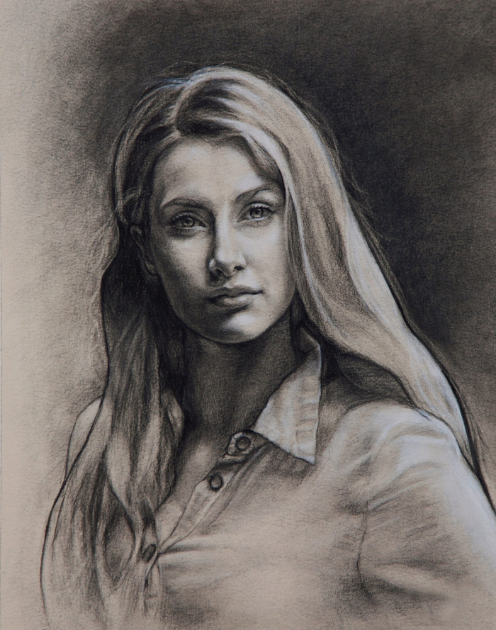 “Portrait of a Young Woman” by Angela Jackson