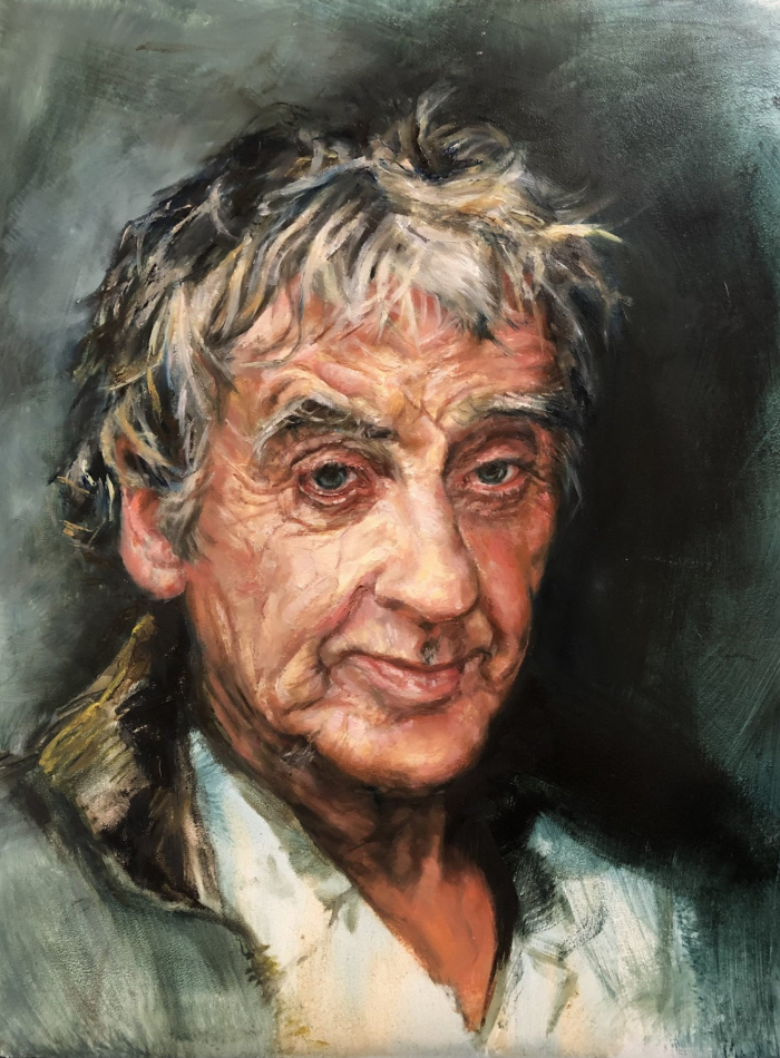 “On the Road” portrait of Marcus by Angela Jackson