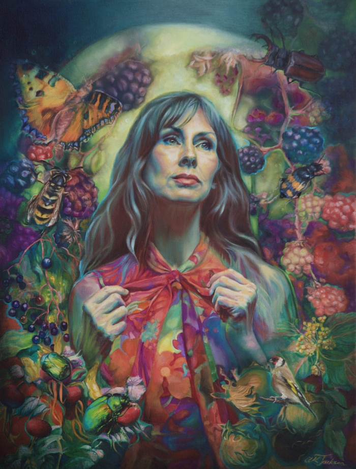 Fruited, oil on linen, 80 x 60 cm