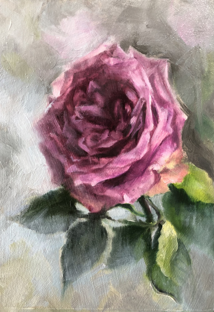“Lilac rose” by Angela Jackson
