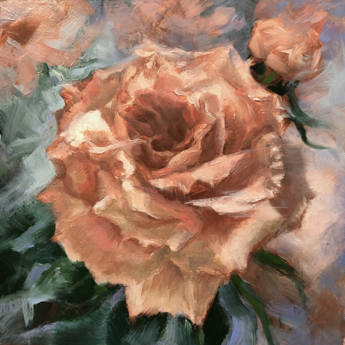 “Terracotta Rose” by Angela Jackson