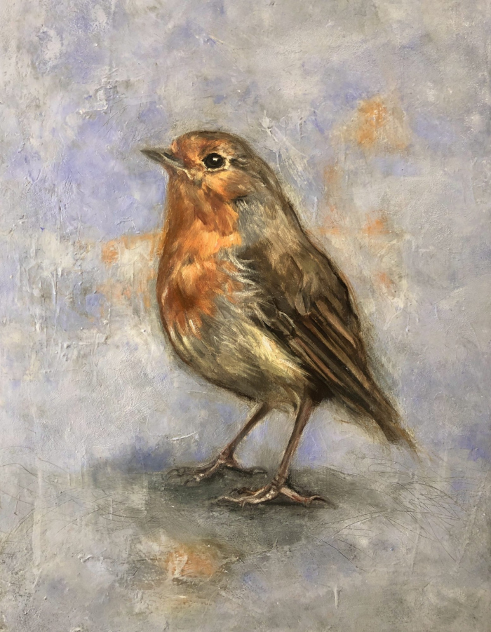 “Standing Robin” by Angela Jackson