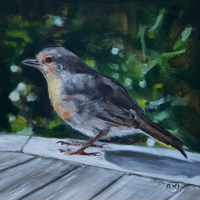 “Summer Robin” by Angela Jackson
