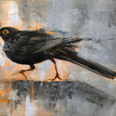 “Running blackbird “ by Angela Jackson